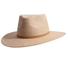 Johvan | Mens Straw Sun Hat – American Hat Makers Brown Leather Hat, Tall Crown, American Hat Makers, Leather Cowboy Hats, American Hat, Outback Hat, Mens Hats Fashion, Hats And Caps, Mens Hats