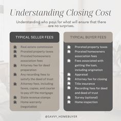 an info sheet describing the types and benefits of closing cost options for homeowners