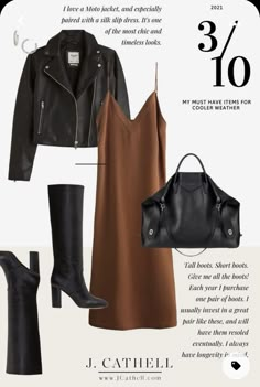 J Cathell Outfits 2022, 2023 Must Haves Fashion, Classy Fall Winter Outfits, Hair Accessories Fall 2023, Fashion Everyday Outfits, Romantic Glam Outfit, New York Vacation Outfits Fall, Brown Dress Black Boots, Fall 23 Outfits