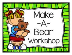 Have some fun with this Make-A-Bear pretend play pack. Pages come in color and black and white. A fun addition to bring your bear to school day.

Pages included:

-Make-A-Bear Workshop Sign
-Tips & Ideas Page
-Bear Building Station Sign
-Prices Sign
-Pay Here Sign
-Bear Birth Certificate (black line only)
-Open/Closed Signs
-Name Tags
-Customer Reciept
-Bear Bucks Printable
-Bear Parts Printable
-Make-A-Bear Banner (black line only) Bear Banner, Workshop Sign, Open & Closed Signs, Build A Bear Workshop, Price Signs, Banner Black, Closed Signs, Dramatic Play, Birth Certificate