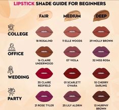 Lipstick For Dark Skin Indian, Lipstick For Brunettes, Lipstick Ideas, Perfect Lipstick Shade, Beautician Course, Lip Color Palette, Makeup Finds