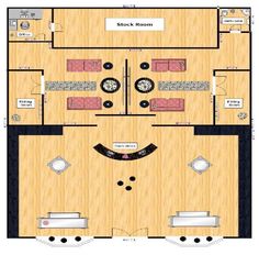 a floor plan for a bedroom and living room in a house or apartment with two separate rooms