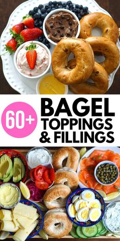 bagel toppings and fillings are the best way to get ready for lunch