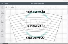 the text curve is shown in microsoft's word editor, and it appears to be made