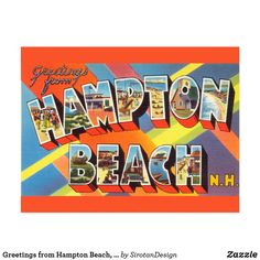 greetings from hampton beach, new hampshire