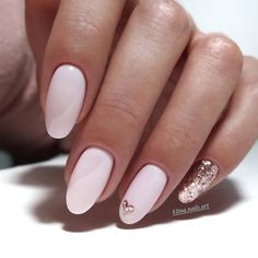 Фотография Beach Nail, Valentines Day Nails, Nagellack Trends, Solid Color Nails, Heart Nail, Nail Designs Valentines, Her Nails, Diy Valentine, Nail Art Wedding