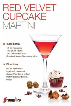 a red velvet cupcake martini recipe