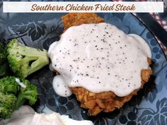 Texas Style Chicken Fried Steak with Cream Gravy. Classic Chicken Fried Steak is breaded steak that's pan fried until crisp and served with homemade cream gravy.