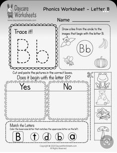 worksheet for beginning and ending the letter b