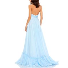 Manufacturer: Mac Duggal Suggested Price: $358.00 Condition: Style Type: Sheath Collection: Mac Duggal Sleeve Length: Closure: Hidden Back Zipper Material: 100% Polyester Fabric Type: Chiffon Specialty: Padded Bust P2833217-2854488The original manufacturer will not honor its Limited Warranty for this product. Flowy Prom Dresses, Flowy Chiffon Dress, Mac Duggal Prom, Tiered Prom Dress, Halter Evening Dress, Prom Long, Mac Duggal Dresses, Halter Gown, Unique Prom Dresses