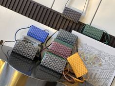 Bag Goyard, Party Clutch, Wallet Bag, Square Bag, Continental Wallet