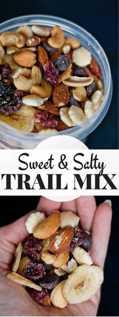 Healthy Trail Mix Recipes, Almonds Chocolate, Trail Mix Recipe, Healthy Trail Mix