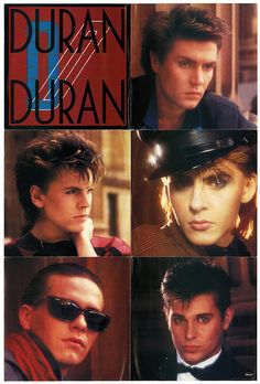 This is a poster sleeve from one of the singles...which one I forget!!! Dark Wave, Simon Le Bon, 80s Pop, 80s Bands, Roger Taylor, Musica Rock, British Invasion