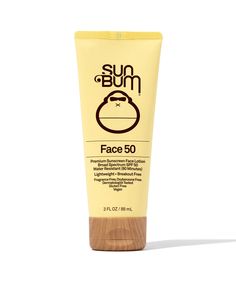 Our Face 50 Sunscreen is a weightless lotion that quickly absorbs into your skin for easy, invisible protection with a matte finish. Designed for daily use, our best-selling face sunscreen is a weightless lotion that quickly absorbs into your skin for easy, invisible protection with a matte finish. Made for the face but works everywhere you want a super sheer look and feel without compromising our strong and trusted coverage. Broad Spectrum Protection, Hypoallergenic, Cruelty Free, Vegan, Oil Fr Sunscreen Face, Sun Bum, Best Sunscreens, Facial Sunscreen, Face Lotion, Sunscreen Lotion, Moisturizing Lotions, Spf Sunscreen, Face Sunscreen