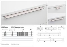 an image of a white drawer with measurements