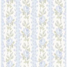 Order AST4171 LoveShackFancy Blooming Heirloom Blue Romance Rose Stripe Blue Romance A-Street Prints Wallpaper Love Shack Fancy Wallpaper, Blue Loveshackfancy, Recruitment Graphics, Badge Buddies, Blue Floral Wallpaper, Light Blue Roses, A Street Prints, Bookmark Ideas, Climbing Rose