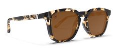 Tort Polarized Sunglasses - Gloss Crystal Tortoise Frame & Amber Lens Sunglasses | $49 US | Blenders Eyewear Blenders Sunglasses, Window Writing, Tortoise Pattern, Blenders Eyewear, Black Tones, The Nose, Nose Bridge, Polarized Lenses, Sticker Pack