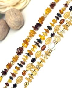 Gold-plated Citrine and Baltic Amber bracelets are ready for the Spring. Each gorgeous citrine and Baltic amber gemstones are carefully selected to bring a pop of golden sunshine to your wrist. Not only does it add a touch of glamour to any outfit, but citrine is also believed to sweep away negativity and usher in positivity and abundance.  Gemstone attributes:  Citrine is associated with wealth, good luck, and personal growth and is believed to attract prosperity.  Baltic amber is believed to o Adjustable Orange Gemstone Jewelry, Amber Round Beaded Bracelets With Natural Stones, Adjustable Orange Gemstone Bracelets, Adjustable Orange Crystal Bracelet With Natural Stones, Adjustable Citrine Necklaces For Healing, Adjustable Amber Citrine Necklace, Adjustable Yellow Beaded Bracelets With Natural Stones, Adjustable Citrine Gemstone Jewelry, Yellow Citrine Gemstone Bracelets