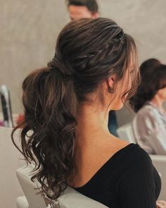 best curly hair products Hairstyles For Prom Medium Length, High Ponytail Hairstyles, Wedding Hairstyles For Long Hair, Long Hairstyles, Indian Hairstyles, Hair Color Ideas