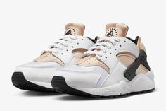 Nike Air Huarache Outfit, Air Huarache Outfit, Huarache Outfit, Nike Air Huarache White, Shoes Nike Women, Nike Air Huarache Women, Nike Air Max 200, Pink Running Shoes, Huarache Run