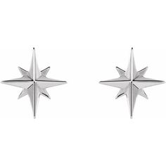 Star Stud Earrings, available in 14k yellow, white, or rose gold. These dainty studs feature delicate star motifs, adding a touch of celestial charm to your style. Choose your preferred gold hue for a personalized touch, making these earrings a versatile and stylish accessory for everyday wear or special occasions. Earrings measure approximately 9.75x9.19mm each. Sold as a pair. For individuals, please contact us. Sterling Silver Star Earrings, Gold Star Earrings, Silver Star Earrings, Starburst Earrings, Star Stud Earrings, Dainty Studs, Bow Jewelry, Star Earrings Stud, Celestial Jewelry