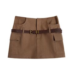 Size: S M L XL pattern: plain style: wild Waist type: natural waist Color classification: black brown belt Item number: B3733E23 Skirt type: hip skirt Season of the Year: Winter 2022 Skirt length: short skirt Profile: H shape Material composition: polyester fiber 2022 Skirt, Skirt Cargo, Cargo Mini Skirt, Hip Skirt, Plain Style, Women Cargos, Seasons Of The Year, Brown Belt, Winter 2022