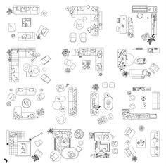 Cad Living Room Setups Top View PNG - Toffu Co Living Room Top View, Interior Design Template, Sims 4 House Plans, Plans Architecture, Living Room Setup, Interior Design Sketches, Casas The Sims 4, Sims Building, Sims House Plans