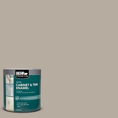 the behr paint is light green with white trim