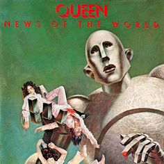 a record with an image of queen and the new wave of the world on it