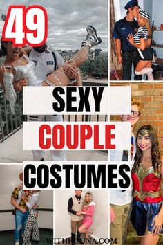 42 Best Couple Costumes Your Friends Will DIE Over - Halloween Costumes Unique Couples Costumes, Couple Costume Ideas, Costume Ideas For Halloween, Diy Couples Costumes