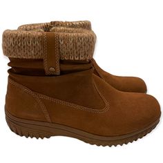 Khombu Laura Winter Bootie Chestnut Suede All Weather Ankle Boot These Cute Winter Booties Are All Weather And Will Keep Your Feet Warm In Up To -20 Degrees. New Without Box, Never Worn. * Chestnut Suede Leather * Sock Liner * Water Repellent * Weather Rated For -20f * Memory Foam Insole * Imported Brown Slip-on Winter Booties, Brown Winter Slip-on Booties, Winter Brown Slip-on Booties, Brown Closed Toe Synthetic Booties, Brown Synthetic Round Toe Booties, Casual Brown Booties, Brown Synthetic Ankle-high Booties, Wedge Snow Boots, Dora Boots