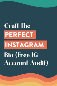 Learn how to craft the PERFECT Instagram Bio by giving yourself the ultimate Instagram audit. This video will teach you my 3-step process for giving Instagram Audits so that you can make the proper adjustments to finally grow your Instagram! #contentcreator #contentaesthetic [ugc content examples, content calendar, content creator aesthetic, content creator, content ideas, Instagram bio, ugc content, content creation, Instagram captions, Instagram account ideas, Instagram username ideas, profile picture Instagram] Ideas Profile Picture, Perfect Instagram Bio, Content Creation Instagram, Content Ideas Instagram, Instagram Audit, Content Examples, Instagram Account Ideas, Account Ideas