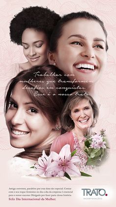 the movie poster for trato, featuring two women smiling and holding flowers in their hands