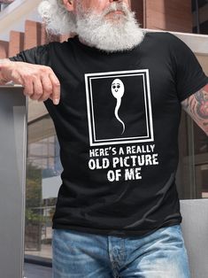 Crew Neck Casual Short Sleeve Cotton T-Shirts is fashionable and cheap, come to Lilicloth to find out about the Clothing Man Birthday Gift, Old Man Birthday, Funny Hunting, Social Commentary, Mens Tshirts Fashion, Caligraphy Art, Cap Mens, Awesome Gifts, Mens Boxers