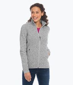 #LLBean: L.L.Bean Sweater Fleece Jacket in kelp green or pewter. Petite xs or Misses xxs Hooded Winter Coat, Country Wear, Long Wool Coat, Winter Coats Jackets, Winter Jackets Women, Womens Fleece, Winter Coats Women, Cozy Fashion, L L Bean