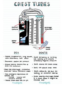 a diagram showing the different types of tubes