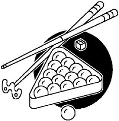 an illustration of chopsticks and a tray of balls