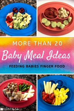 baby meal ideas for feeding babies finger food