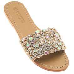 Ella Shoes, Mystique Sandals, Creative Shoes, Leather Sandals Handmade, Crystal Sandals, Rhinestone Flats, Handmade Sandals, Rhinestone Chain, Pink Sandals