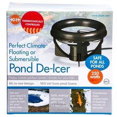 the pond delicer is an easy way to keep your fish out of the water