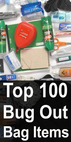 This is the ultimate list of bug out bag items from which you can create any number of awesome bug out bag configurations. Bugout Bag List, Go Bag List, Survival Preparedness, Bag Items