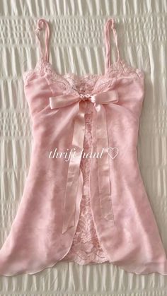 Mermaidcore Outfit Pink, Cute Girly Tops, Sewing Inspo Aesthetic, Pink Bow Top, 4 Daughters, Coquette Top, Top Bustier, Lingerie Top, Bow Top