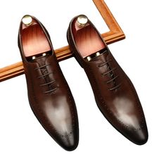 Men's Shoes, Men's Formal Shoes, Men's Wedding Shoes, Loafers, Oxford Shoes, Dress Shoes, Derby Shoes, Groom Shoes, Wedding Shoes, Business Shoes, Italian Shoes, Genuine Leather Men's Shoes, Lace Up Shoes, Brogue Shoes. A man's shoes say a lot about him whether he wants them to or not. Choosing the right shoe is crucial in projecting the right image. Whether you are dressing for a job interview, formal function or even a date, our classic men's formal shoes have got you covered. Made from high q Oxford Lace-up Dress Shoes For Wedding, Classic Round Toe Dress Shoes For Groom, Oxford Lace-up Wedding Dress Shoes, Classic Dress Shoes With Round Toe For Groom, Lace-up Oxford Dress Shoes For Wedding, Wedding Lace-up Oxford Dress Shoes, Oxford Leather Plain Toe Wedding Shoes, Oxford Dress Shoes With Brogue Detailing For Wedding, Brown Brogue Dress Shoes For Wedding