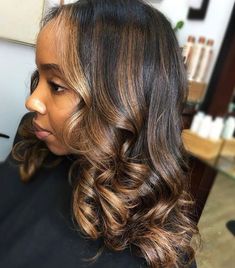 Dimension Balayage, Curly Hair Salon, Weave Extensions, Loose Waves Hair, Virgin Hair Bundles, Pelo Afro, Syracuse Ny, Human Hair Bundles