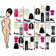 Capsule Wardrobe For Pear Shape, Pear Shaped Girls