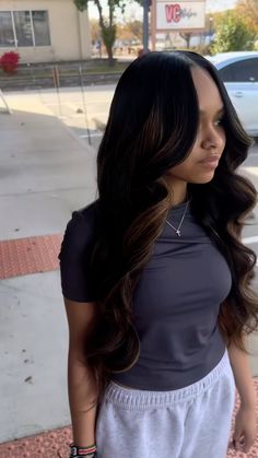 Hairstyles Ideas Black Women, Quick Weaves, Hair Threading, Slick Ponytail, Sew In Hairstyles, Dyed Hair Inspiration, Hair Idea, Protective Hairstyles Braids