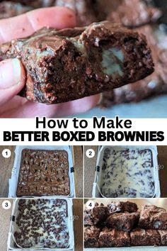 how to make better boxed brownies with chocolate and marshmallows in them