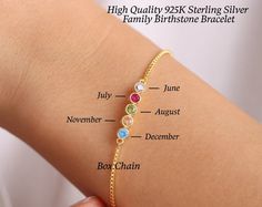 Birthstone Personalized Bracelet Adjustable Birthstone Name Bracelet As A Gift, Stackable Name Bracelet For Mother's Day Gift, Mother's Day Stackable Name Bracelet For Gift, Mother's Day Gift Stackable Name Bracelet, Mother's Day Birthstone Name Bracelet For Birthday Gift, Mother's Day Name Bracelet With Birthstone, Mother's Day Gift Name Bracelet With Birthstone, Mother's Day Birthstone Name Bracelet For Birthday, Mother's Day Birthday Gift Name Bracelet With Birthstone