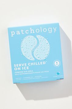 Refresh tired, puffy eyes with this cooling, firming eye mask. | Serve Chilled On Ice Firming Eye Gels by Patchology in Blue at Anthropologie Eye Patches, Candy Christmas Decorations, Puffy Eyes, Eye Gel, Christmas Candy, Bridesmaid Gifts, Eye Mask, Anthropologie, Skin Care