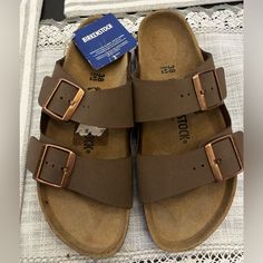 New And Authentic Mocha Paid $124 Betula Sandals, Grey Sandals, Birkenstock Brown, Birkenstock Women, Floral Sandals, Leather Thong Sandals, Birkenstock Sandals, Pink Sandals, Birkenstock Florida